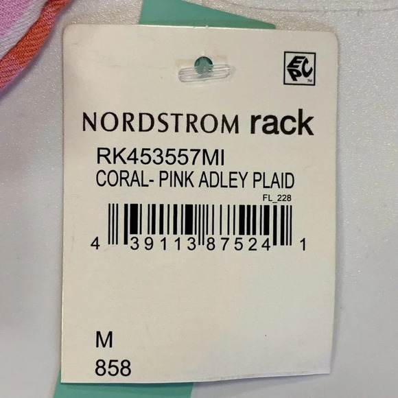 Abound Nordstrom Women's Plaid Spaghetti Strap Lightweight Mini Dress Size M NWT - Picture 8 of 12